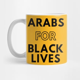 Arabs for black lives matter Mug